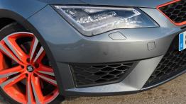 Seat Leon III CUPRA ST 2.0 TSI - galeria redakcyjna - zderzak przedni