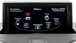 Audi A1 Sportback Facelifting TFSI - galeria redakcyjna - ekran systemu multimedialnego
