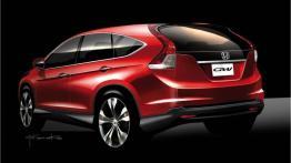 Honda CR-V IV - wersja europejska - szkic auta