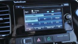Mitsubishi Outlander 2.2 DID Intense Plus 4WD - galeria redakcyjna - ekran systemu multimedialnego