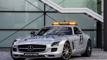 Mercedes SLS AMG GT - samochód bezpieczeństwa F1