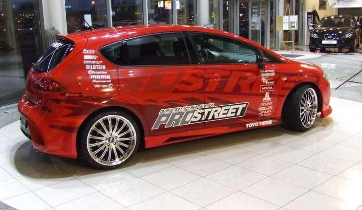 Polski Seat Leon Cupra w wersji Need for speed Prostreet