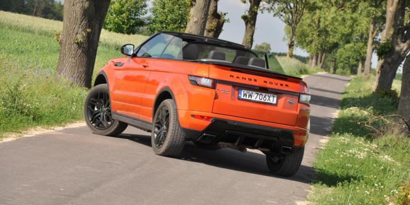 Range Rover Evoque Convertible, czyli pomarańczowy kaprys. Będzie efekt WOW!?