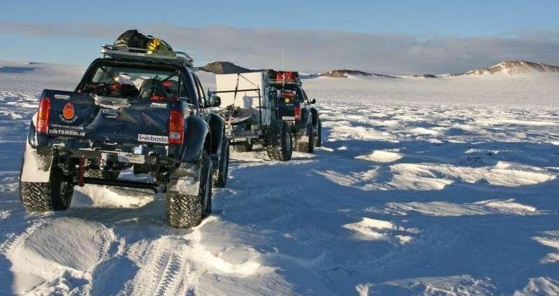 Hilux na Biegunie Południowym