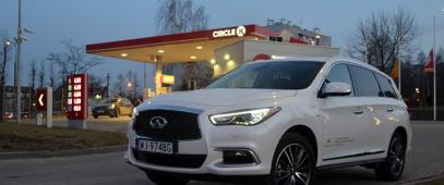 #Infiniti #QX60 #CircleK #tankowanie, zdjęcie 1