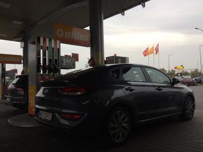 #Hyundai #i30Fastback #CircleK #tankowanie