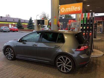 #VW #Volkswagen #GolfR #CircleK #tankowanie