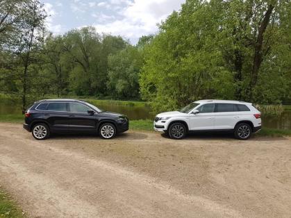 #skoda #kodiaq #karoq #porownanie