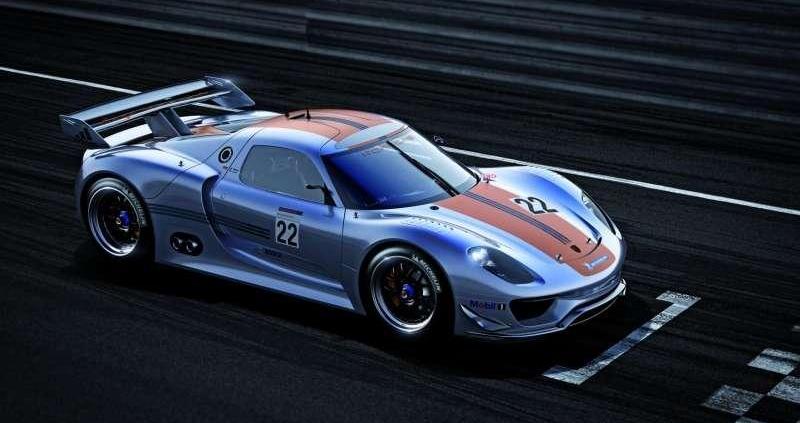 Porsche 918 RSR - Silnik zamiast pasażera