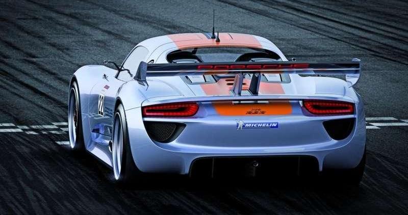 Porsche 918 RSR - Silnik zamiast pasażera