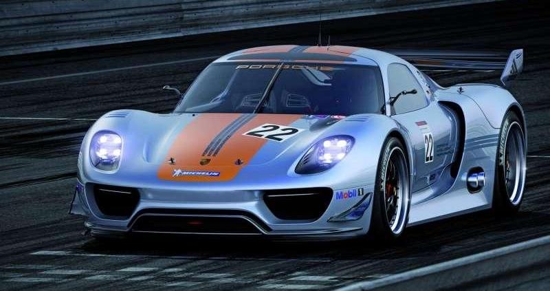 Porsche 918 RSR - Silnik zamiast pasażera