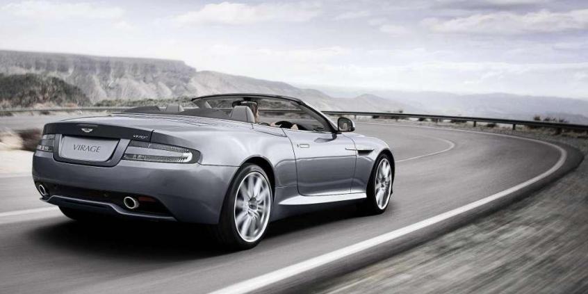 Aston Martin Virage -Zakręcone coupe