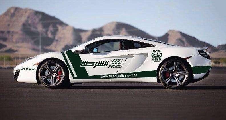 McLaren MP4-12C jako... policja w Dubaju