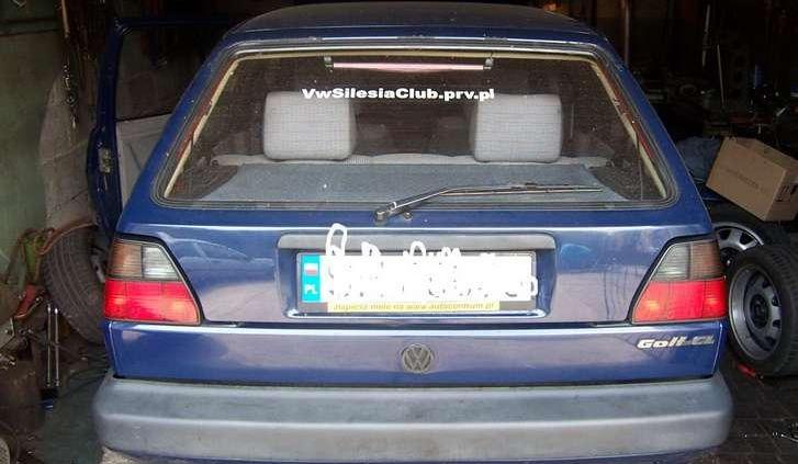 Opis techniczny Volkswagen Golf II