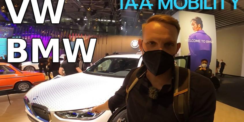 IAA 2021 - zaglądamy do BMW i Volkswagena