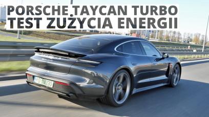 Porsche Taycan Turbo 680 KM - pomiar zużycia energii