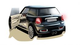 Mini Inspired by Goodwood - szkic auta