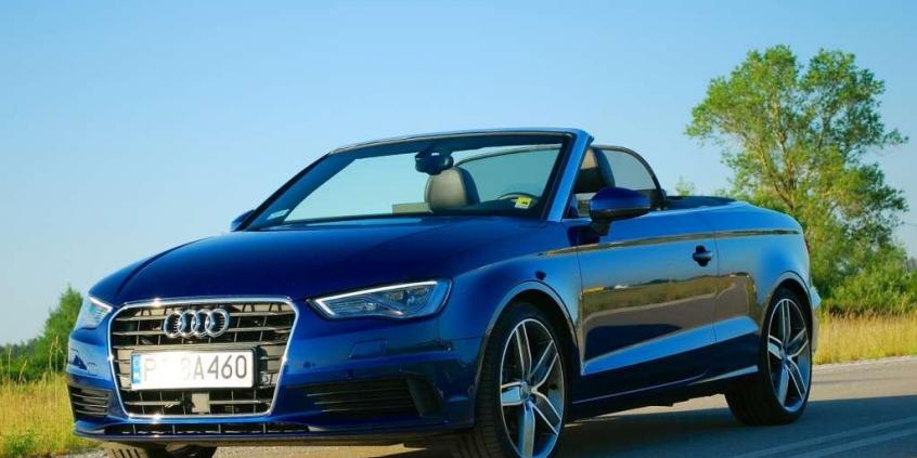 Audi A3 Cabriolet - niebo słoneczne nade mną