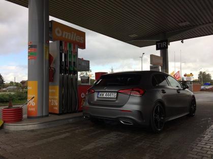 #Mercedes #A200 #CircleK #tankowanie