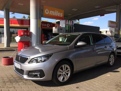 #Peugeot #308SW #CircleK #tankowanie