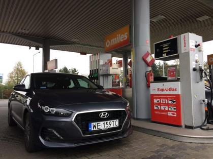 #Hyundai #i30Fastback #CircleK #tankowanie