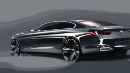 BMW serii 6 Gran Coupe - szkic auta