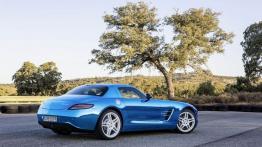 Mercedes SLS AMG Electric Drive - widok z tyłu