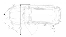 Mercedes CLS 63 AMG Shooting Brake - szkic auta - wymiary