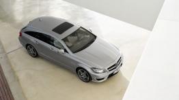 Mercedes CLS63 AMG Shooting Brake - widok z góry