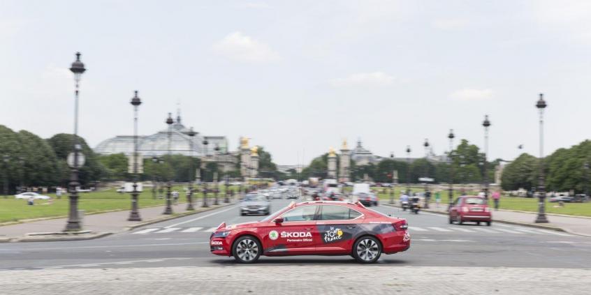 Wielki finał Tour de France: ŠKODA Kodiaq pierwsza na mecie! 