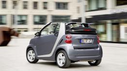 Smart ForTwo pearl grey - widok z tyłu