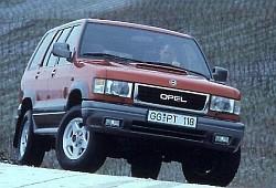 Opel Monterey I - Zużycie paliwa