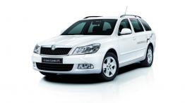 Skoda Octavia II LPG Kombi Facelifting - widok z przodu