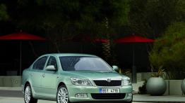 Skoda Octavia II Hatchback Facelifting - widok z przodu