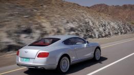 Bentley Continental GT Facelifting - widok z tyłu