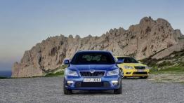 Skoda Octavia II RS Kombi Facelifting - widok z przodu