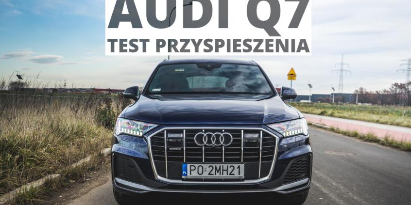 Audi Q7 3.0 50 TDI 286 KM (AT) - przyspieszenie 0-100 km/h
