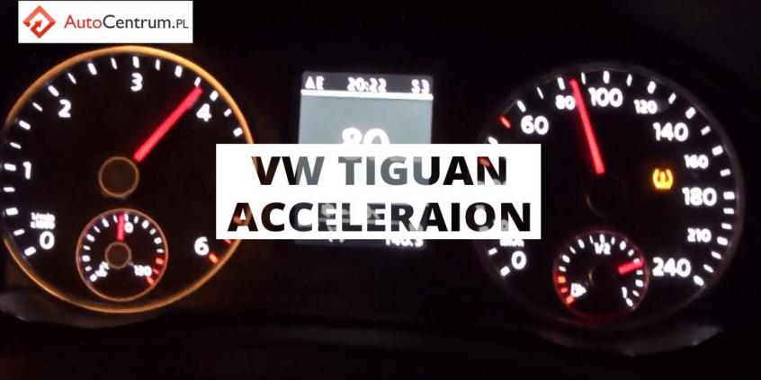 VW Tiguan 2.0 TDI 177 hp DSG 4Motion - acceleration 0-100 km/h