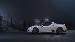 Alfa Romeo 4C Spider White (2016) - wersja amerykańska - lewy bok