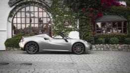 Alfa Romeo 4C Spider Basalt Grey (2016) - wersja amerykańska - prawy bok