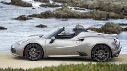 Alfa Romeo 4C Spider Basalt Grey (2016) - wersja amerykańska - lewy bok