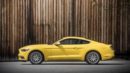 Ford Mustang VI Coupe EcoBoost (2015) - wersja europejska - lewy bok