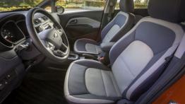 Kia Rio III Sedan Facelifting (2016) - wersja amerykańska - widok ogólny wnętrza z przodu