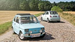 Fiat 126p & Nowy Fiat 500 - z ziemi włoskiej do Polski
