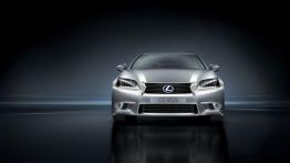 Lexus GS IV 450h (2012) - przód - reflektory włączone