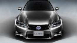 Lexus GS IV 450h (2012) - przód - reflektory włączone