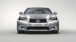 Lexus GS IV 450h (2012) - przód - reflektory włączone