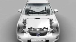 Lexus CT 200H - schemat konstrukcyjny auta