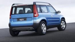 Skoda Yeti - widok z tyłu