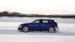 Audi RS3 Sportback w zimowej scenerii